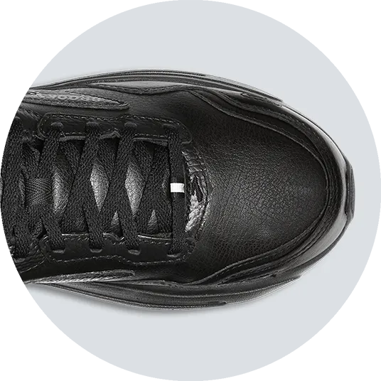Leather upper