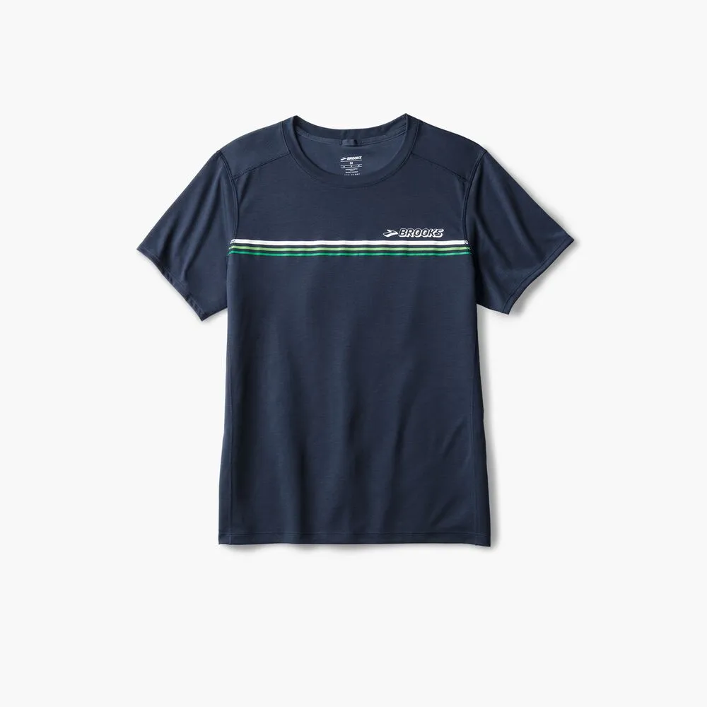 428 - Blue Slate/Brooks Stripe